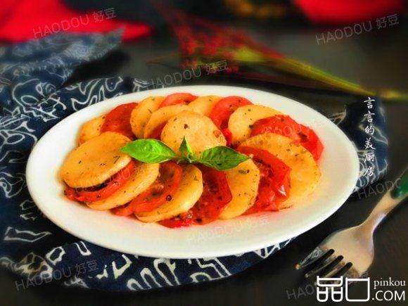 西红柿煎土豆