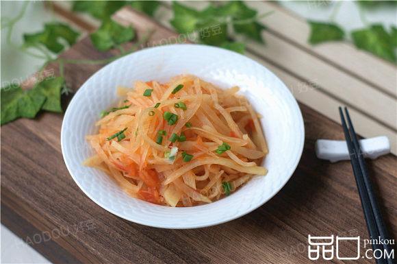 西红柿炒土豆#本味家