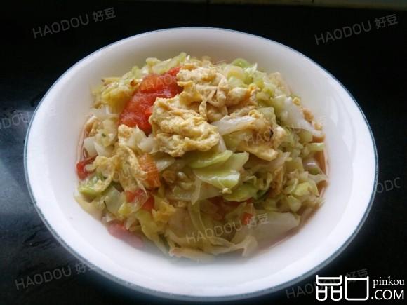 大头菜西红柿炒鸡蛋