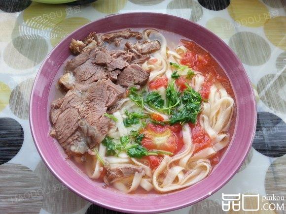 西红柿牛肉面
