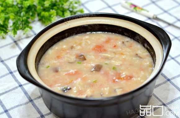 香菇西红柿疙瘩汤