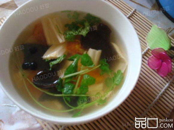 腐竹木耳汤