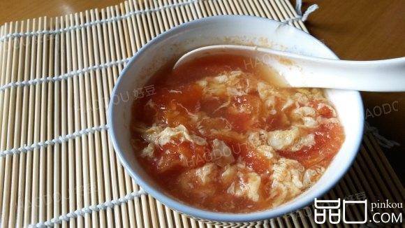 无油版西红柿蛋花汤