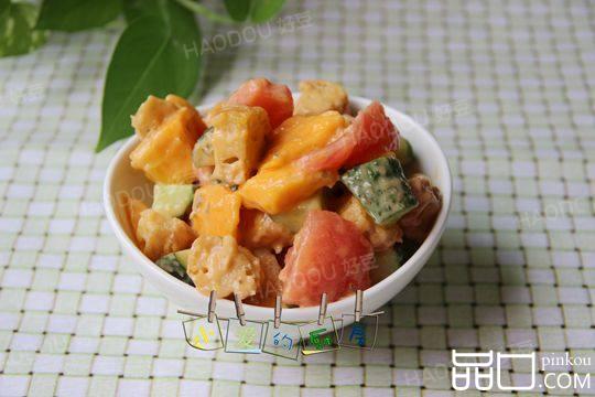 油条果蔬沙拉