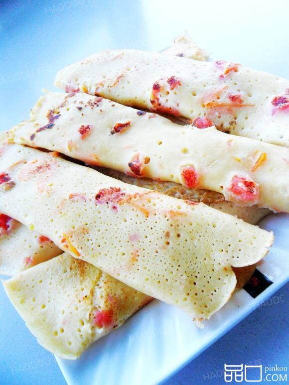 西红柿早餐饼