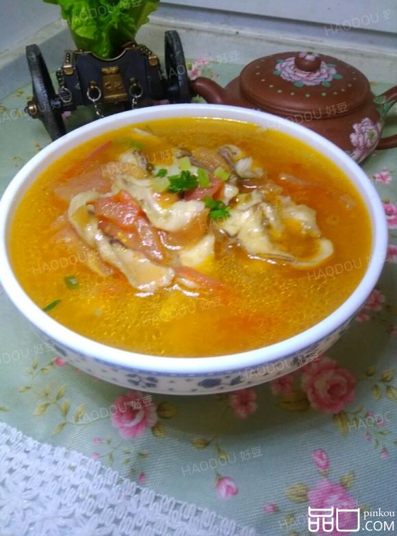 西红柿财鱼片汤