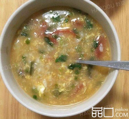 蔬菜面疙瘩汤