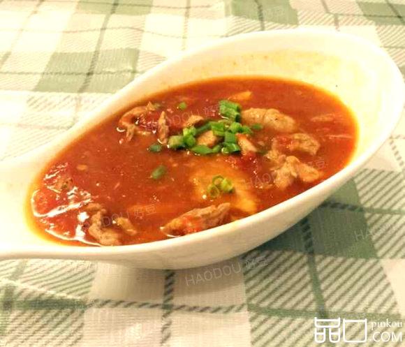 番茄浓汤烩里脊