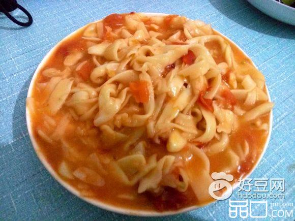 茄汁炒面条