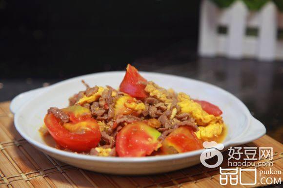 番茄肉丝炒蛋
