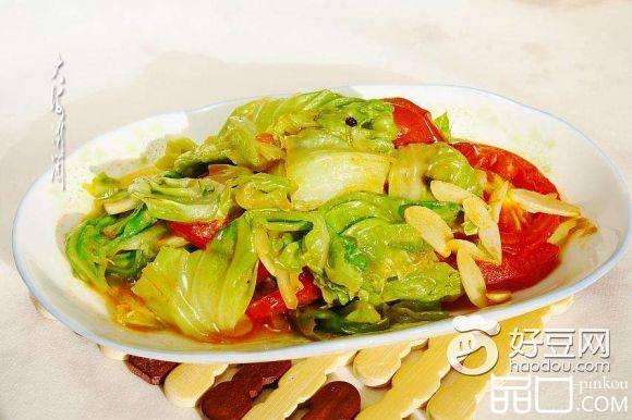 【手工美食】绿甘蓝爆