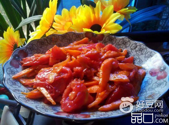 西红柿炒胡萝卜