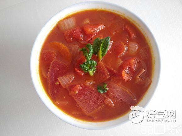 西红柿红汤