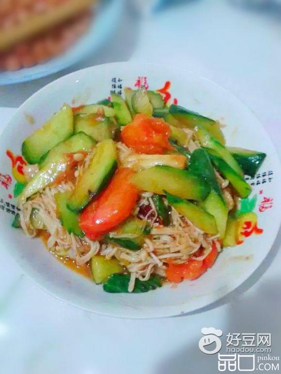 素炒金针菜