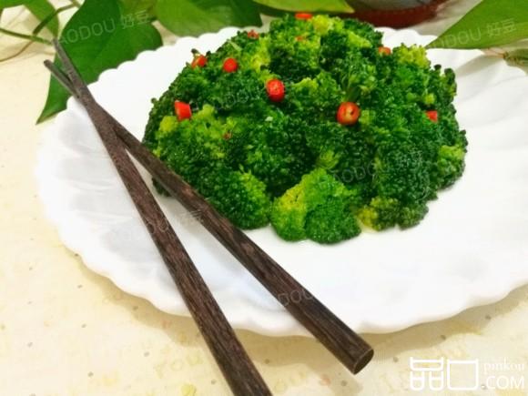 炝拌西兰花