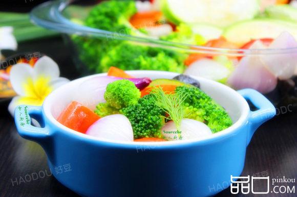 夏日排毒五色沙拉#盛