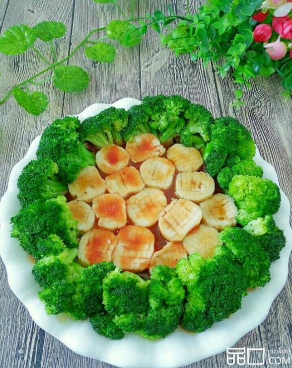 西兰花蚝油杏鲍菇