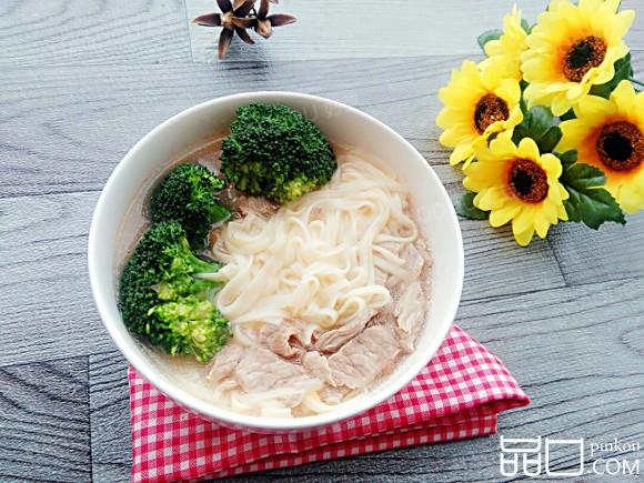 番茄瘦肉汤面