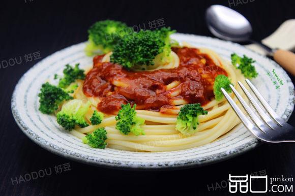 西兰花拌意面#本味家