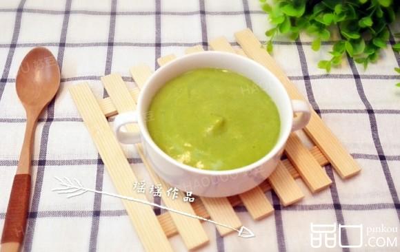 西兰花芦笋花菜浓汤
