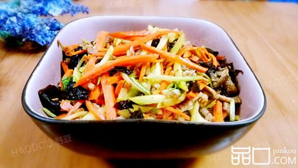 新肉炒三丝