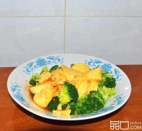西兰花烧玉子
