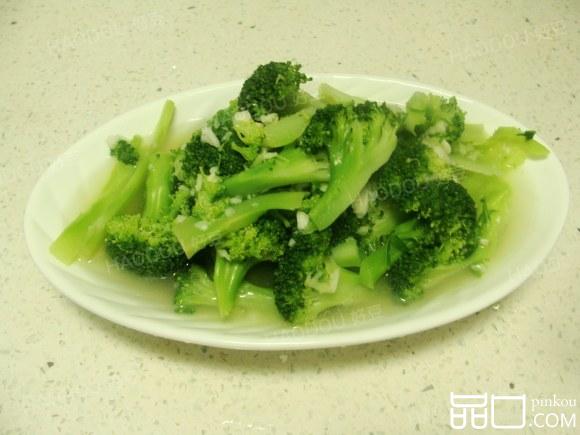 素烧西兰花