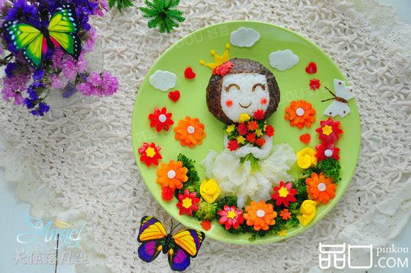 女人花餐盘