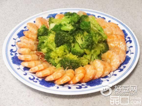 西兰花烩虾