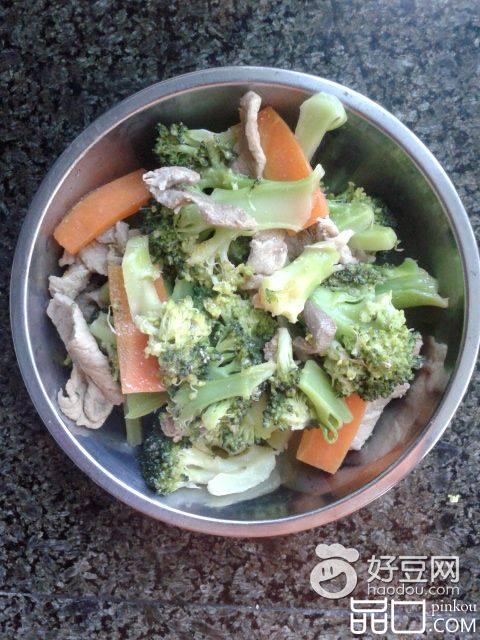 西兰花肉片