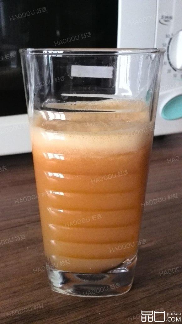 鲜榨苹果橘子汁
