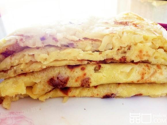 奶香水果玉米饼