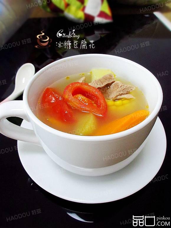 瘦肉蔬果汤