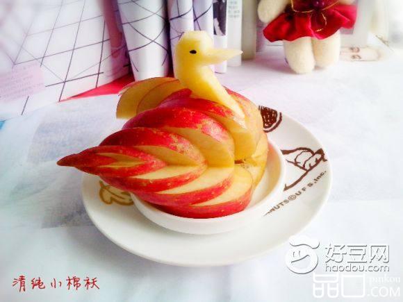 手工苹果小天鹅