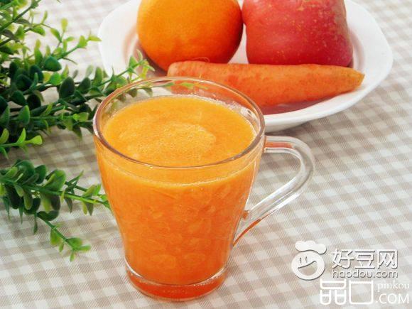 胡萝卜橙苹果汁