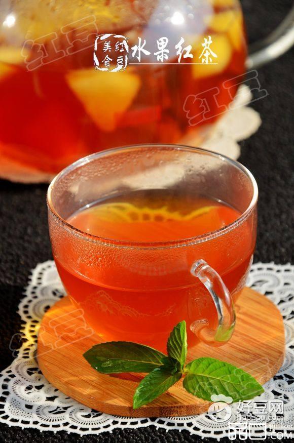 水果柠檬红茶