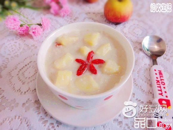 枸杞苹果燕麦粥