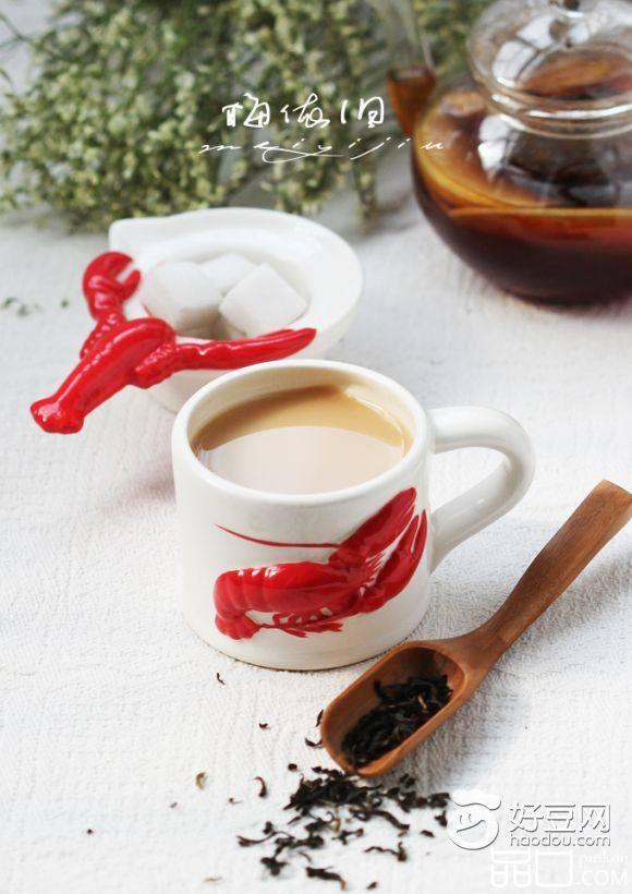 肉桂苹果奶茶