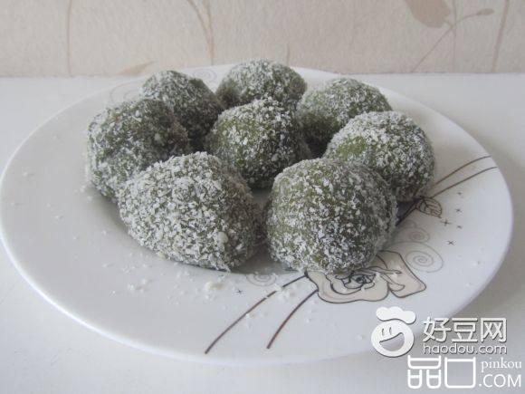 抹茶苹果糯米糍