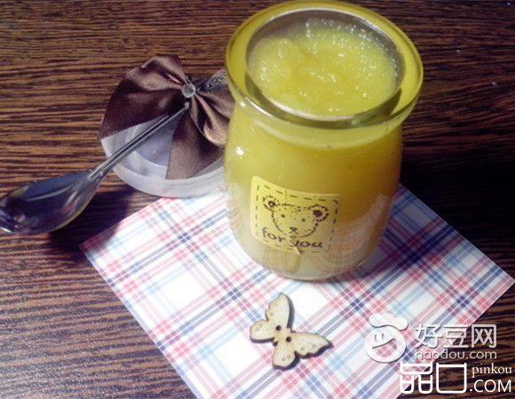 金黄苹果酱