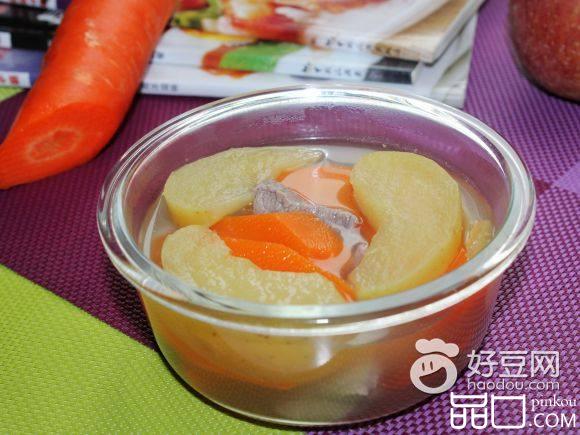 苹果胡萝卜瘦肉汤