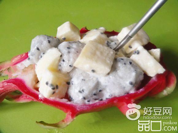 火龙果苹果沙拉