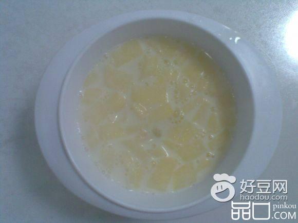 苹果牛奶西米露