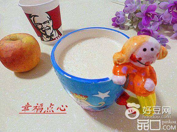 牛奶苹果汁