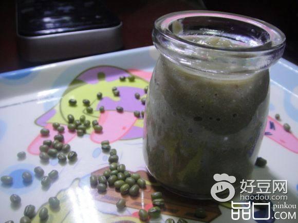苹果绿豆沙