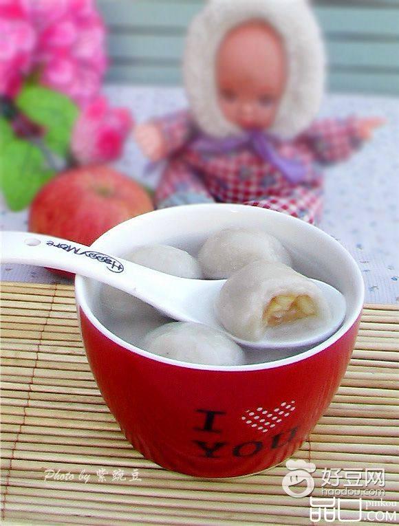 苹果馅汤圆