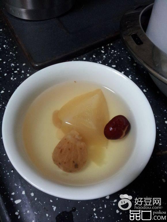 南北杏无花果炖苹果