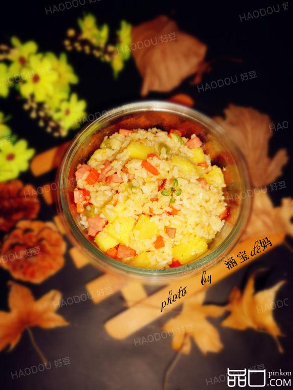 香肠菠萝炒饭