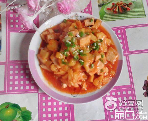 茄汁烧豆腐