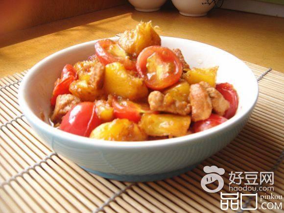 菠萝肉丁